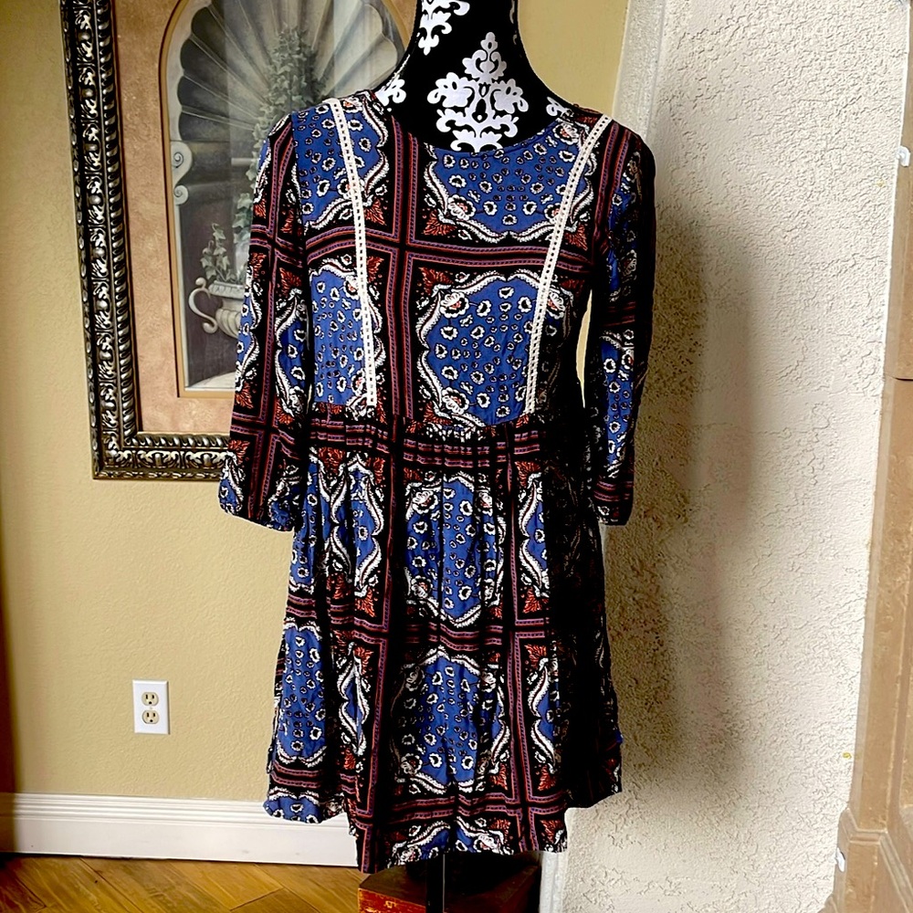 Wild Blue Sadie Robertson baby doll dress